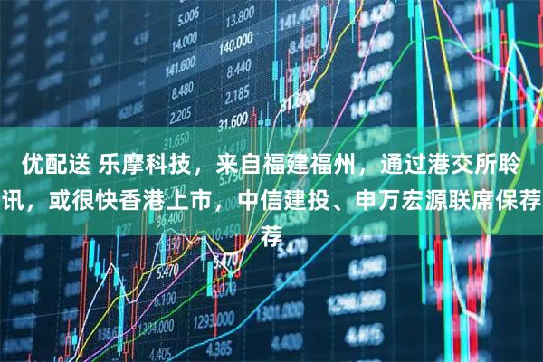 优配送 乐摩科技，来自福建福州，通过港交所聆讯，或很快香港上市，中信建投、申万宏源联席保荐