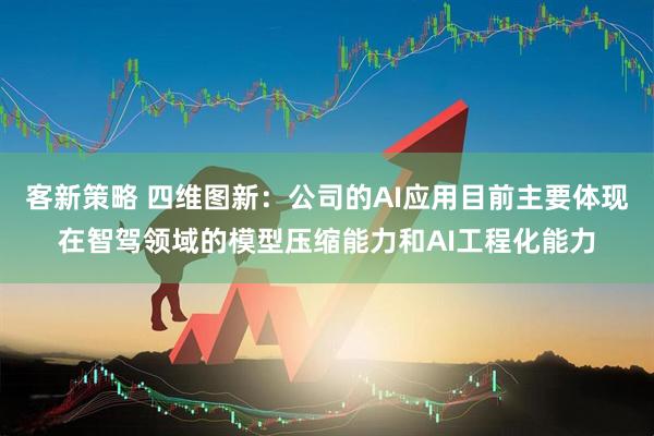 客新策略 四维图新：公司的AI应用目前主要体现在智驾领域的模型压缩能力和AI工程化能力